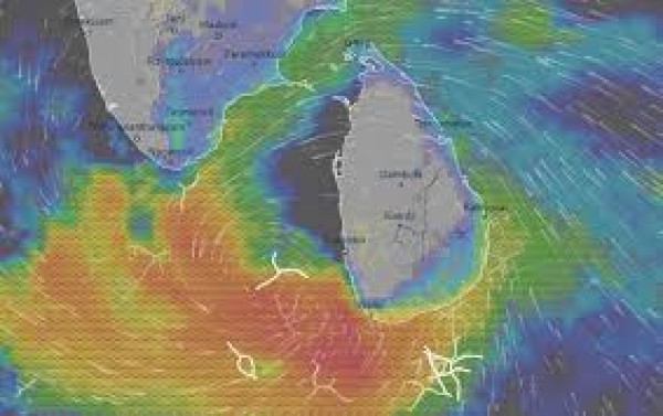 எதிர்வரும் 13ஆம் திகதி இலங்கைக்கு தெற்கே வங்காள விரிகுடாவில் தாழமுக்கம்..!! 